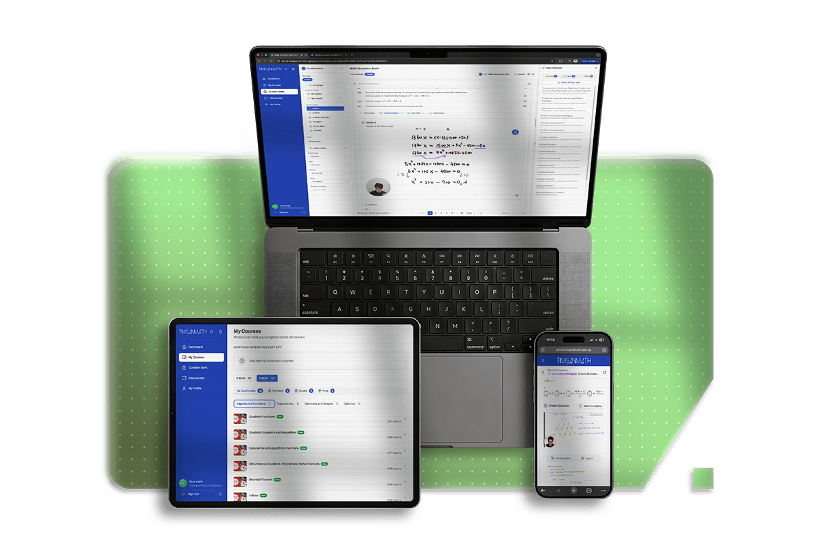 Free Mini Course - Differentiation and Its Application self-paced video course preview